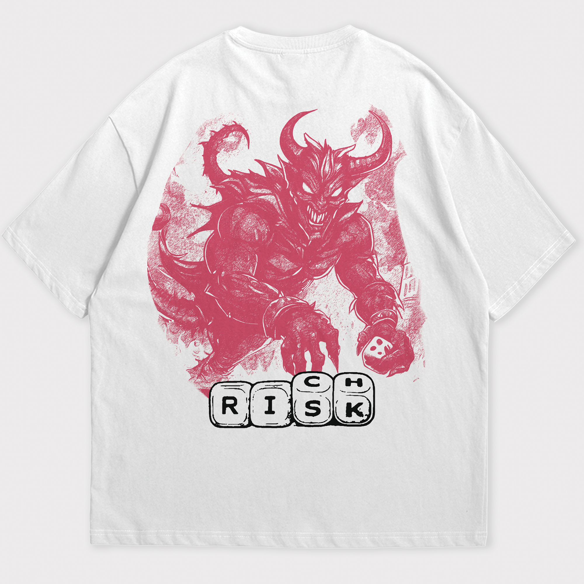 Bet On Risk Tee White