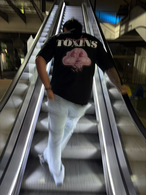 Everyday Toxins Tee Black