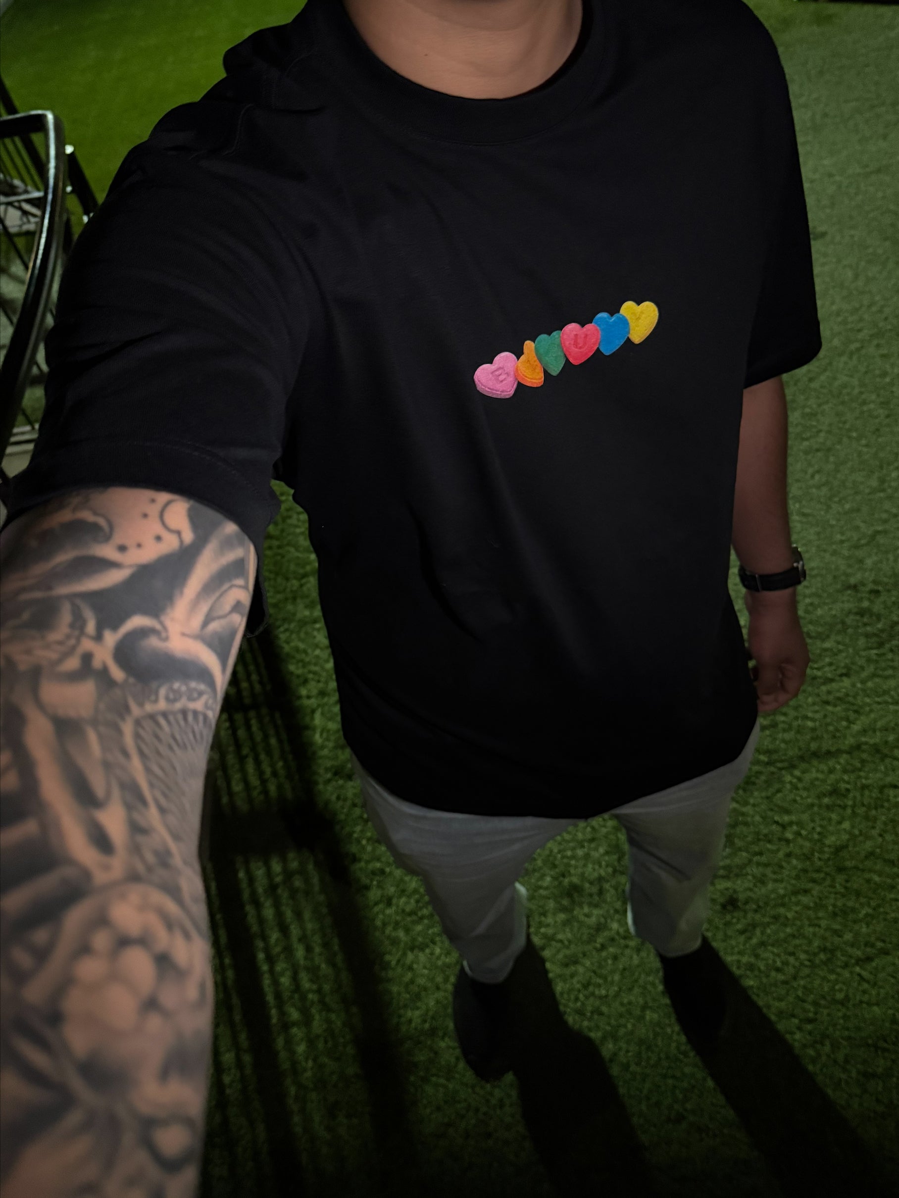 Everyday Toxins Tee Black