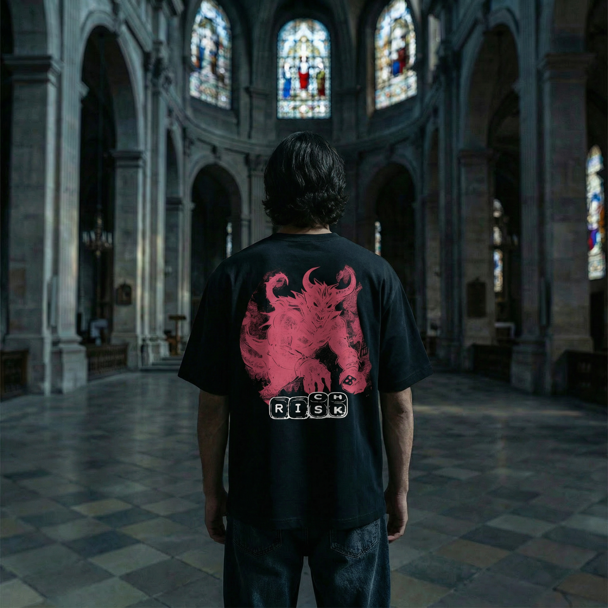 Bet On Risk Tee Black